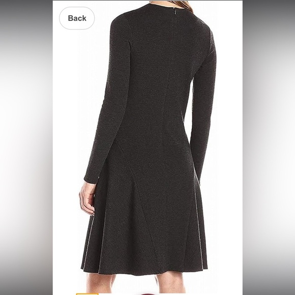 THEORY -Women's Mloyd Idol wool blend Jersey Dress - Picture 2 of 6